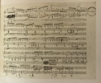 null PRINTED SCORES.
Chopin: Barkarola (1953) and Balada F-Dur Op. 38 (1952) with...