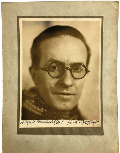 GIRAUDOUX Jean [Bellac, 1882 - Paris, 1944], écrivain et diplomate français Portrait...