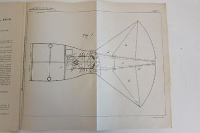 null BREVETS D'INVENTION: 13 brevets de 1868 à 1902 pour des machines aériennes:...