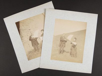 null L'ORNITHOPTÈRE D'ALPHONSE PENAUD: 2 photographies d'époque.
L‘ornithoptère fut...