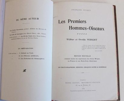 null LES FRÈRES WRIGHT: 3 ouvrages de François Peyrey et Lazare Weiller.
On joint:...