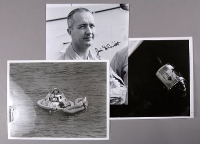 null Mission APOLLO 9: équipage James McDivitt, Russel Schweickart, David Scott....