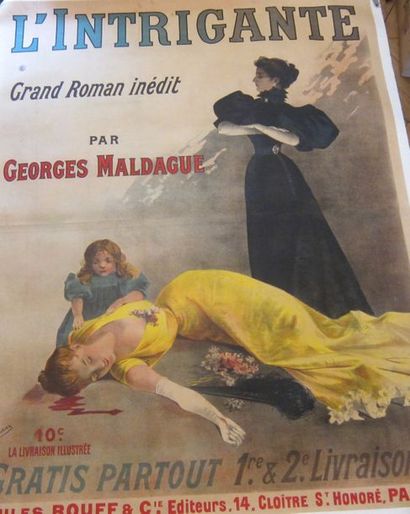 null V. BOUHINO, L'intrigante, a great unpublished novel by Georges Maldague, circa...