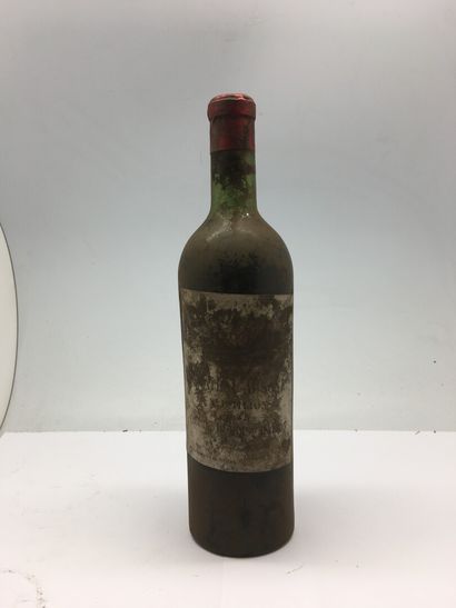  1 bottle of Château AUSONE Saint-Emilion 1945, Edouard Dubois-Challon, high shoulder,...