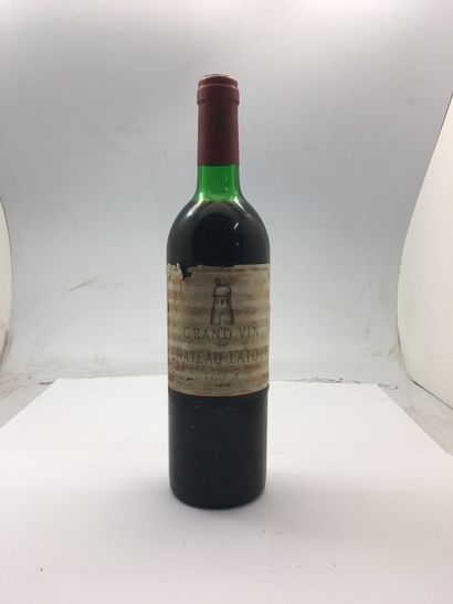 1 bouteille de Château LATOUR Premier Grand...