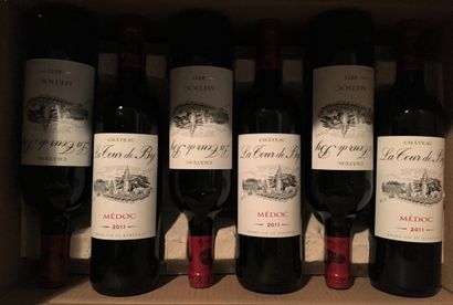 null 12 bottles of Château LA TOUR DE BY Médoc 2011