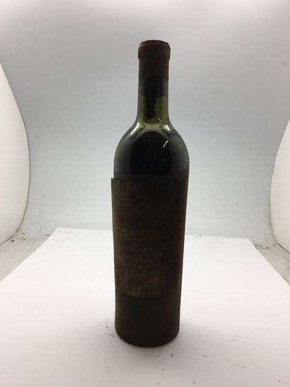null 1 bouteille de Château AUSONE Saint-Emilion 1948, haute épaule, étiquette très...