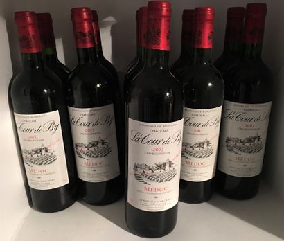 12 bottles of Château LA TOUR DE BY Médoc...