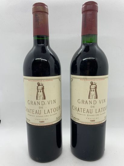2 bouteilles de Château LATOUR Premier Grand...