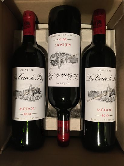 6 bottles of Château LA TOUR DE BY Médoc...