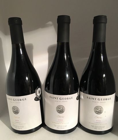 3 bottles of JORDAN, Zumot Winery Shiraz...