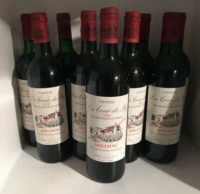10 bouteilles de Château LA TOUR DE BY Médoc...