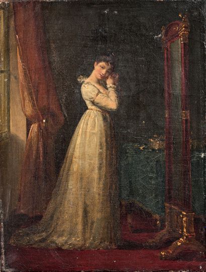 Attribué à Constance MAYER (1775-1821) 


La toilette



Sur sa toile d'origine



32...