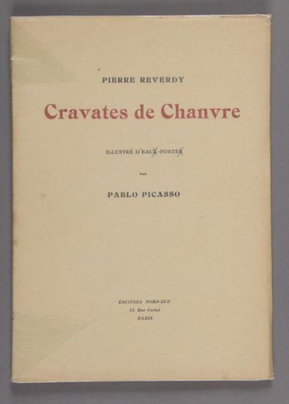 REVERDY, Pierre Cravates de chanvre. Paris, Ed. Nord-Sud, 1922. In-8, front., 43...