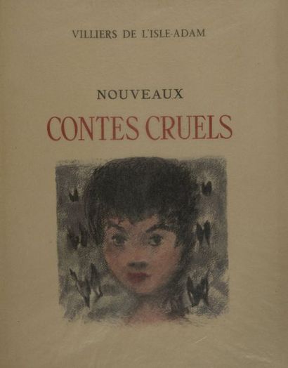 VILLIERS DE L'ISLE ADAM Nouveaux contes cruels.
Lithographies en coul. de Edouard...