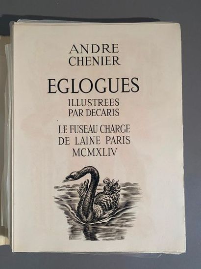 CHENIER, André - Eglogues. Illustrées par...