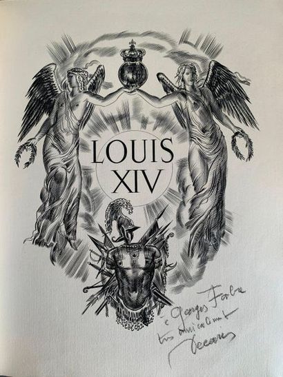 null SAINT-SIMON, Duc de - Louis XIV. Paris, Ed. d’Omphale, 1946. In-folio, 253 pp.,...