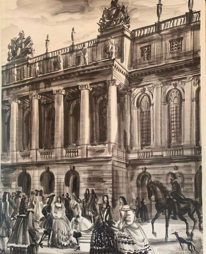 null (SAINT-SIMON, Duc de - Louis XIV. Paris, Ed. d'Omphale, 1946). In-folio, plein...