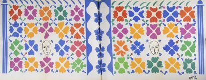 null [MATISSE] - Dernières oeuvres de Matisse, 1950-1954. Verve artistique et littéraire....