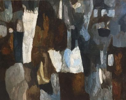 null Francesco GARCIA VILELLA (1922-2001) Composition abstraite Huile sur toile,...