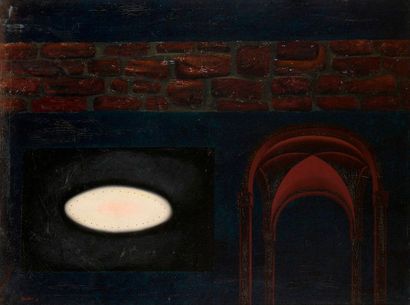 null André BEULLENS (1930-1976)

Bifurcation of silences, 1961

Oil on canvas. Signed,...