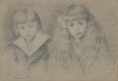 Georges LACOMBE (1868-1916)

Double portrait...