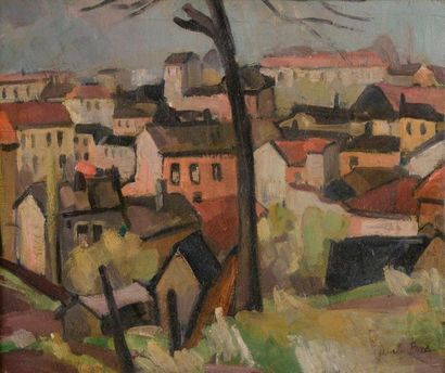 null Adrien BAS (1884-1925)

View from Saint Romain to the Mont d'Or

Oil on panel,...