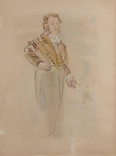 null Raoul DUFY (by or after)

[Gentleman in suit] 

Lithograph. 515 x 340. [660...