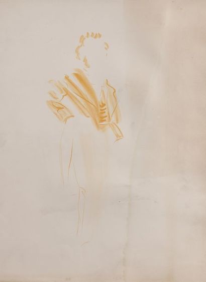 null Raoul DUFY (par ou d'après)

[Gentilhomme en habit]. 

Lithographie. 515 x 340....