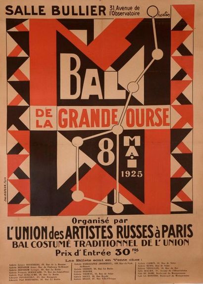 null Auguste HERBIN (1882-1960)

Bal de la Grande Ourse, 1925

Imp. Kaplan, Paris.

122...