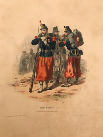 null François - Hyppolite LALAISSE (1812 - 1884)

Types Militaires des Troupes françaises....