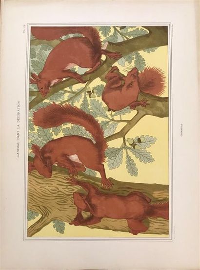null PILLARD - VERNEUIL - L'Animal dans la décoration. Paris Librairie Centrale des...