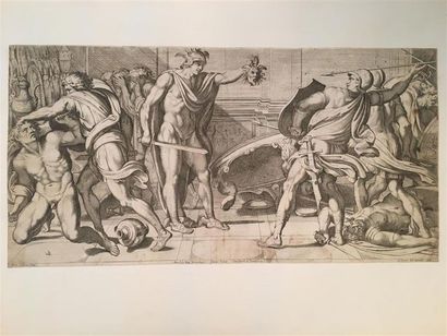 null CARLO CESIO (1626 - 1686)

GALERIE FARNESE : réunion de 37 planches de gravures,...