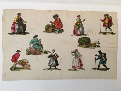 null Georg PROBST (1732 - 1801)

Le Goût.

gravure avec rehauts de couleurs. Déchirures...