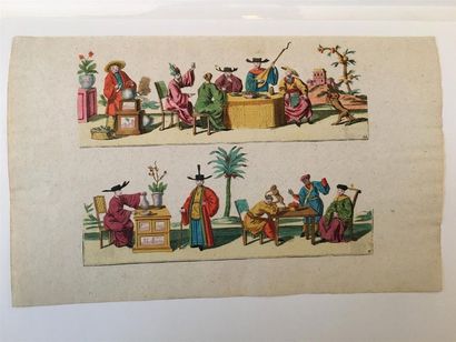 null Georg PROBST (1732 - 1801)

Le Goût.

gravure avec rehauts de couleurs. Déchirures...