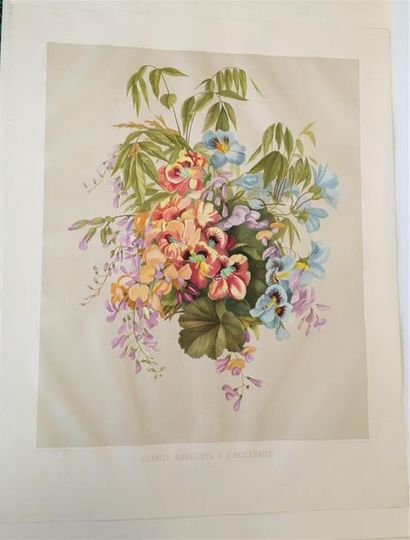 null Pauline GIRARDIN (1818 -?) d'après

Grands Bouquets à l'aquarelle, l. 2, 3,...