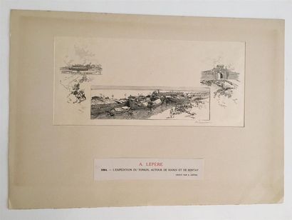 null AUGUSTE LEPERE (1849 - 1918)

La Batellerie de la Seine, New-York le pont de...