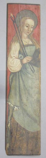 null "Sainte Appoline" huile sur panneau

Travail provincial du XVIII siècle

82,5...