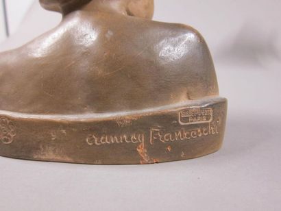 null Marie Anne CRANNEY FRANCESCHI

(XIXe-XXe siècle)

Buste d'enfant

Terre cuite...