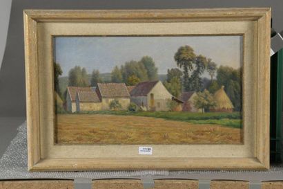 null Léo GAUSSON (1860-1944)

Village of Gouvernes, 1910

Oil on canvas. Stamp of...