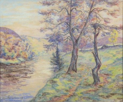 null Armand GUILLAUMIN (1841-1927)

Crozant Landscape, 1919

Pastel, signed and dated...