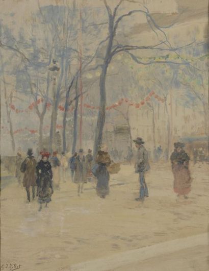 Louis Eugène GILLOT (1868-1925)

The Luxembourg...