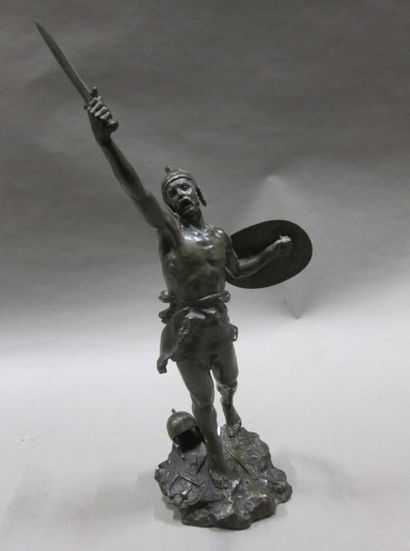 null Henryk KOSSOWSKI (1855-1921)

La Gaulle écrasant Rome

Epreuve en bronze à patine...