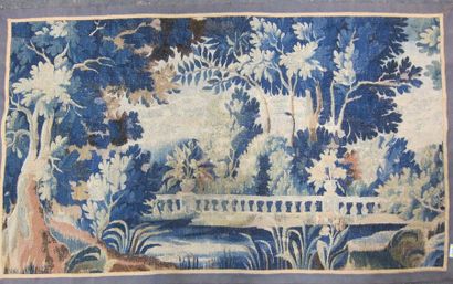 null Fragment de tapisserie d'Aubusson,
XVIIIème siècle
84 x 141 cm
Restauration...