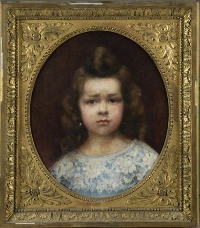 null 19th CENTURY FRENCH SCHOOL

Portrait of a young girl in a blue dress

Canvas...