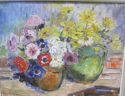 null Andrée GAUDUBOIS-FEUILLAS (1891-?)

Still life of flowers

Oil on canvas signed...
