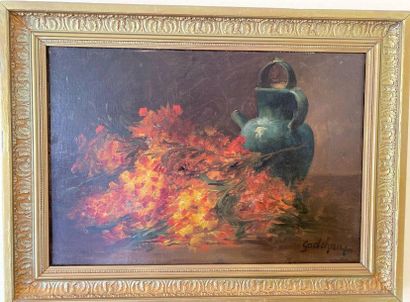 null Emile Godchaux

"Autumn Flower and Jar Still Life" and "Throw of Roses"

Pairs...
