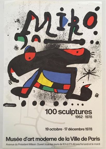 null D'après MIRO (1893-1983)

Exposition "100 sculptures 1962-1978" au Musée d'art...