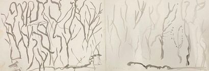 null COJAN Aurel (1914-2005),

Visages

Compositions abstraites

Quatre crayon gras,...