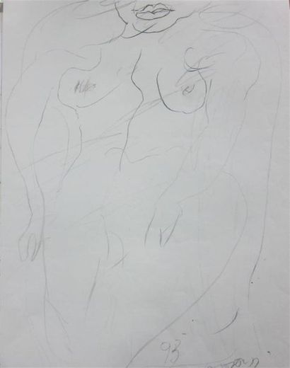 null COJAN Aurel (1914-2005),

Femme nue de dos

Pastel gras sur papier, signé en...